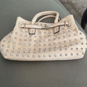 Studded Cream(Peach)Handbag